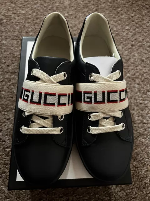 Sneakers Gucci Bambini Blu Taglia Eu 33 (Regno Uk 1,5)