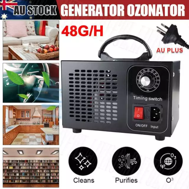 Ozone Generator Machine Air Purifier Cleaner Ionizer Deodoris Smoke Deodoriser