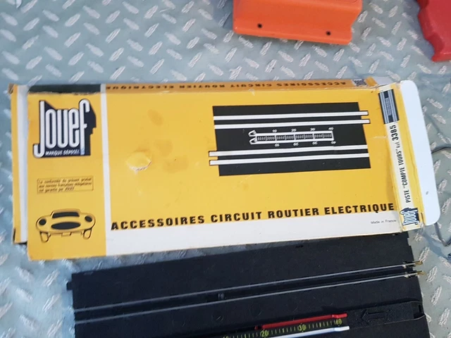Pieces Detachees Circuit Electrique Voiture Jouef ANCIEN LOT POUR Circuit Voiture JOUEF , COMPTE-TOURS , 1 MANETTE