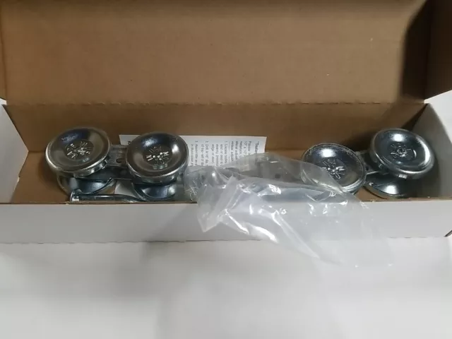 Box Rail Hangers (Trolley Hanger) 1/2" × 10" Bolt, Zinc Plated. Made in USA.