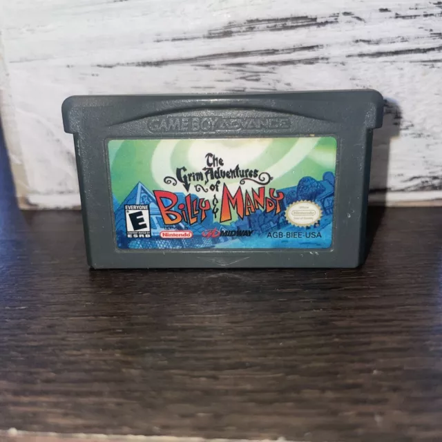  Nintendo Game Boy Advance Grim Adventures of Billy & Mandy  2006  !TESTED!