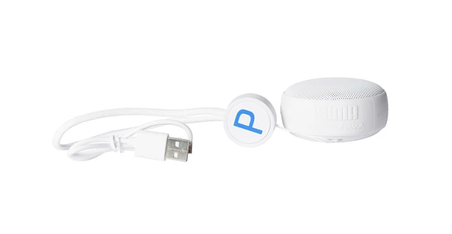New Puma Golf Poptop Mini Bluetooth Speaker White