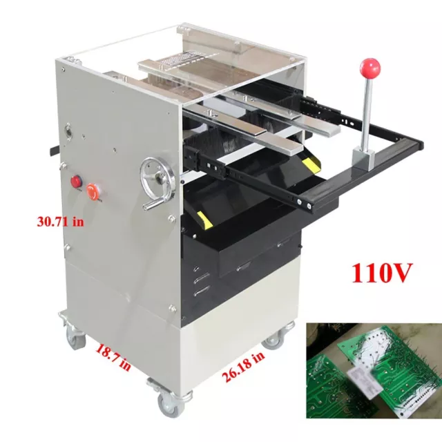 110V Semi-auto Circuit Board PCB Cut Foot Machine Lead Wire Cutting Machine 250E