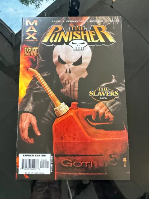 The Punisher #30 Vol. 7 Marvel MAX Comics 2006