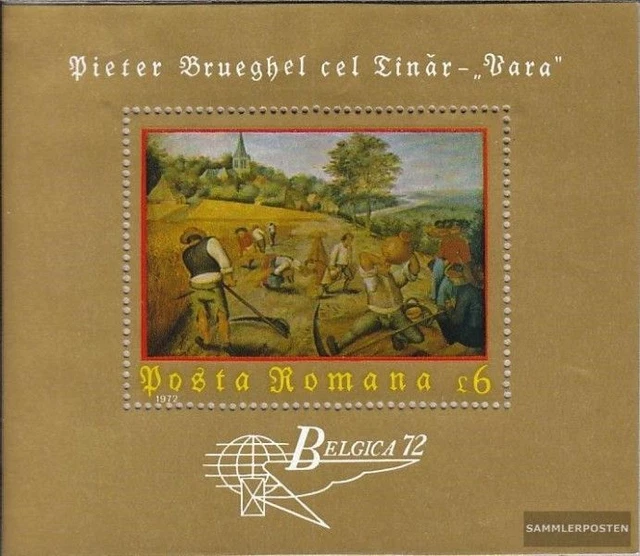 Rumänien Block96 (kompl.Ausg.) postfrisch 1972 Briefmarkenausstellung