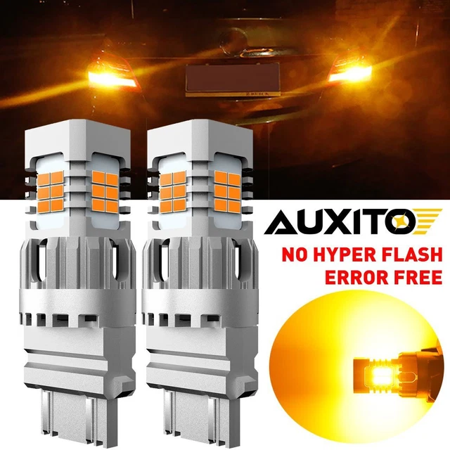 Yellow Amber 3157 Bulbs LED Canbus Turn Signal Light for Ford F-250 1988-2015 PR