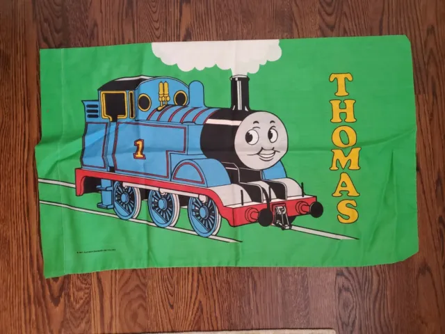 Funda de almohada vintage ~~Thomas the Train & Terence~~ Britt Allcroft Limited 1992