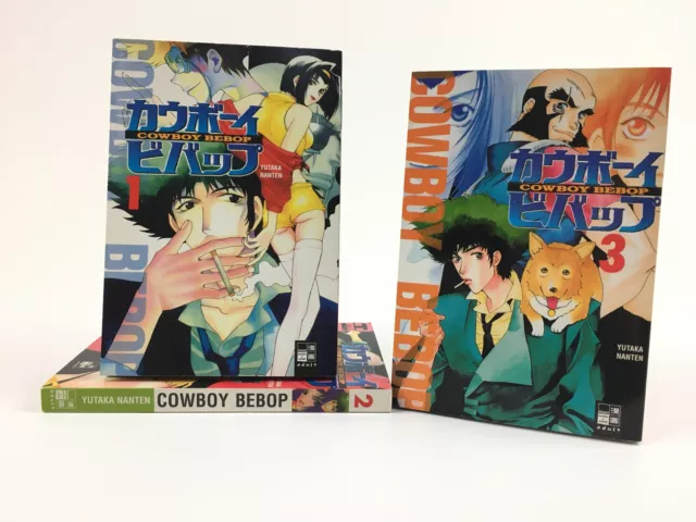 COWBOY BEBOP | Band 1-3 | Yutaka Nanten | KOMPLETT | Egmont Manga | RAR!