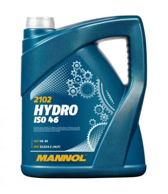Original MANNOL HYDRO ISO 46 1x5 Liter Hydraulik Öl Flüssigkeit MN2102-5