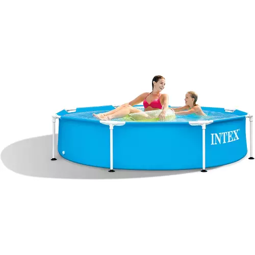 Intex 28205NP Piscine Hors-Terre Rond Métal Structure Autoportant CM 244x51 2