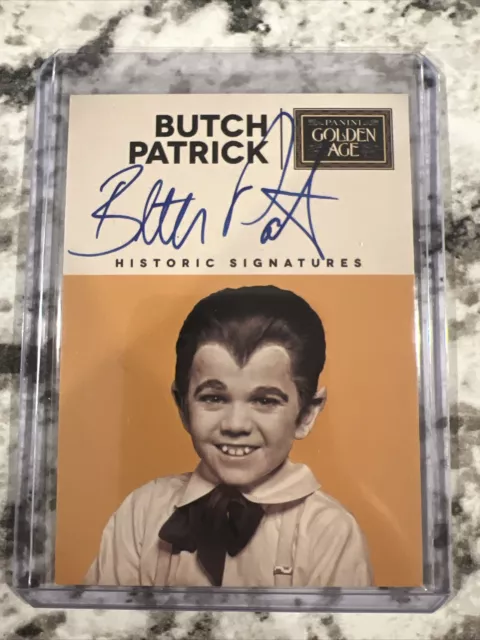 2014 Panini Golden Age Historic Signatures Butch Patrick Auto The Munsters