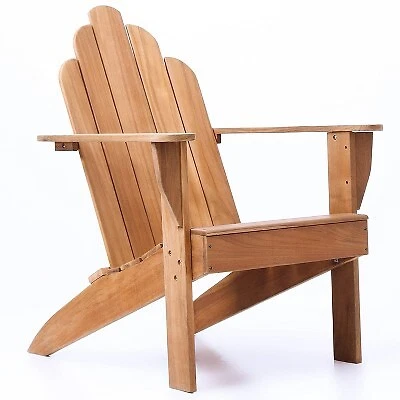 Sherwood Teak Adirondack Chair - Natural Teak - Cambridge Casual Sherwood Teak Adirondack Chair - Natural Teak - Cambridge Casual
