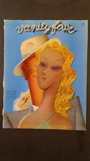Vanity Fair Magazine 1935 july VINTAGE COVER