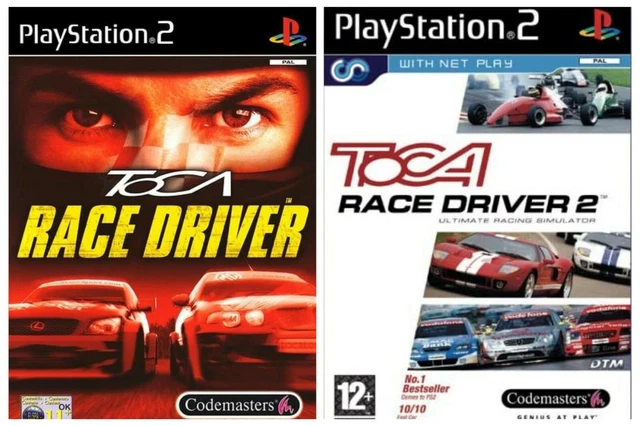 Toca Race Driver Bundle 1&2 (Sony PlayStation 2/Ps2) Codemasters PAL
