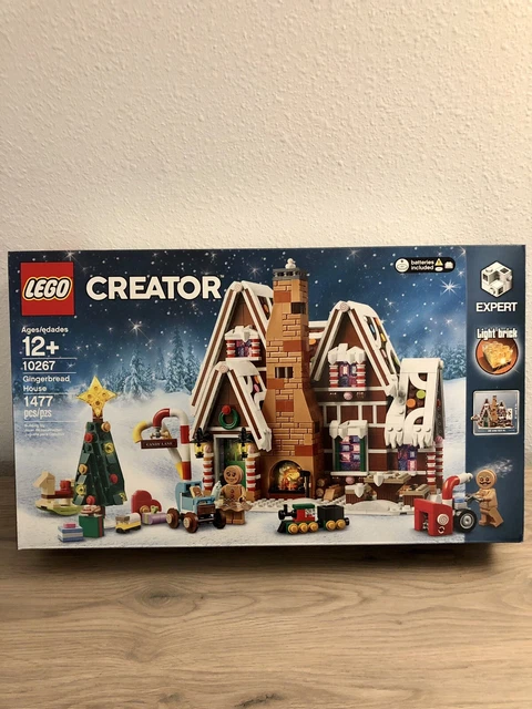LEGO 10267 Creator GINGERBREAD HOUSE Building Set (1477 pcs) NEW! Retired Set