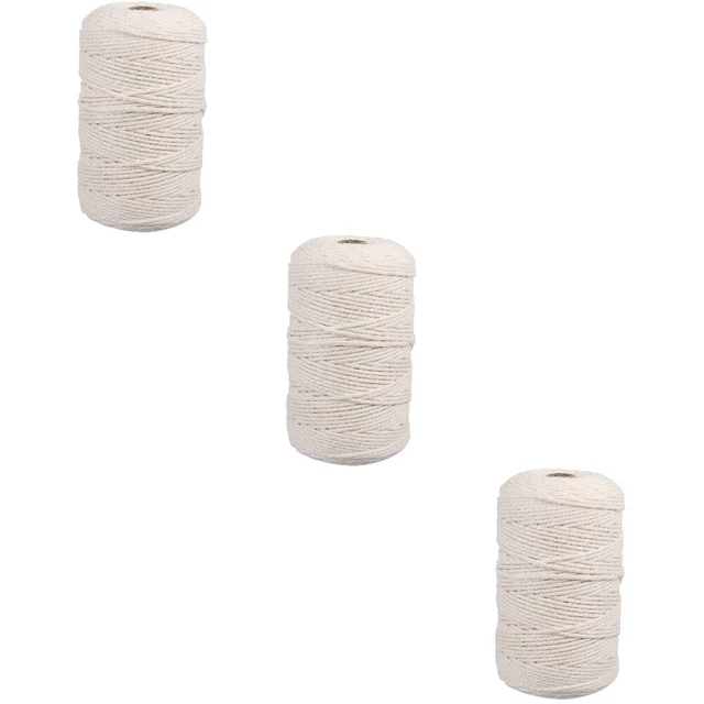 3x cuerda de macrame hágalo usted mismo cuerda artesanal