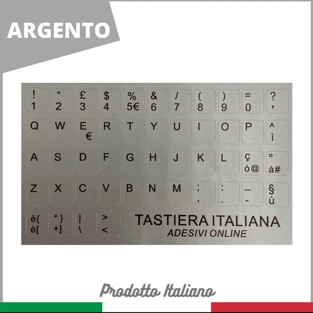 Adesivi Trasparenti Per Tasti 50 Era, Laminati E Vuoti - Personalizza Il Tuo Laptop O Computer Etichette Tastiera Laminate Trasparenti - Foto 11