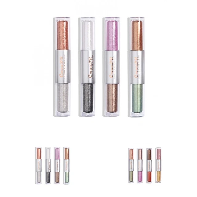 4 pz ombretto cosmetico 4 ml bellissimo colore vibrante occhio cosmetico perlascente