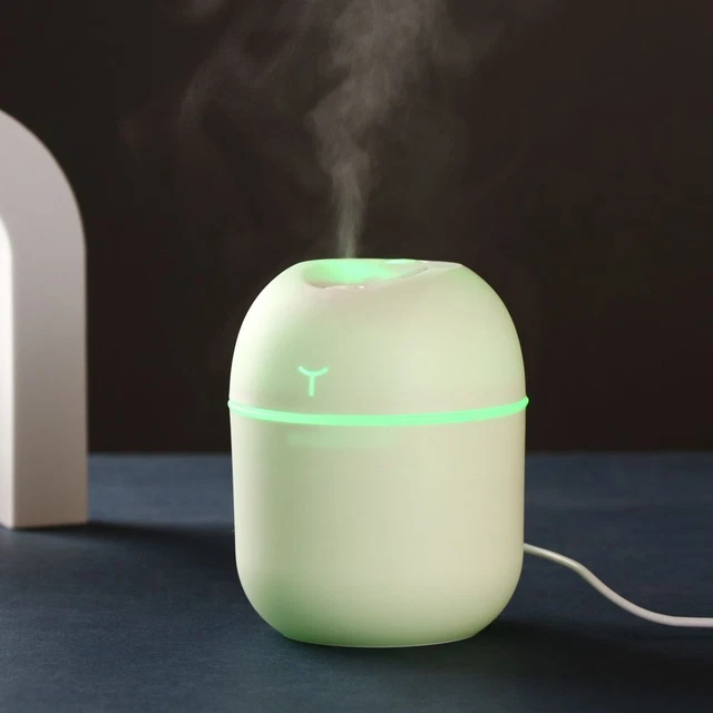 USB Lumières de nuit Diffuseur d'arôme Faiseur de brume Humidificateur d'air 8