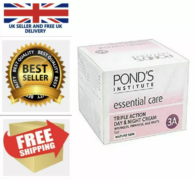 Ponds Institute Essential Care 3A Triple Action Day&Night Cream Mature Skin 50Ml