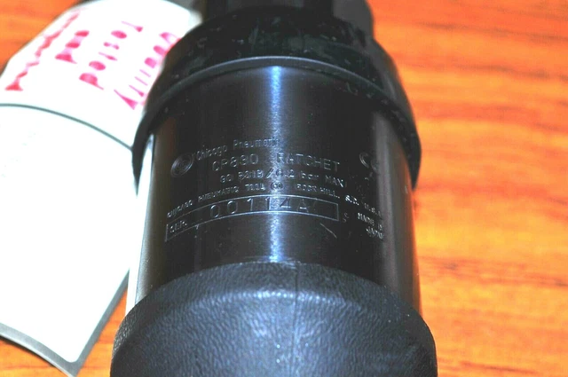 Chicago Pneumatic CP 830 3/8"Dr HighTorque Air Ratchet Max 100 Fb Made in Japan 5