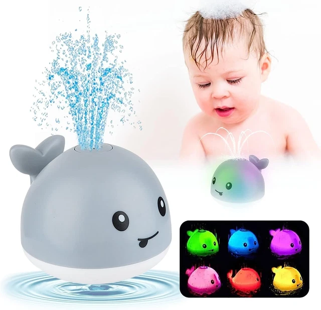 Baby Bath Toys for Toddlers 1 2 3 4 5 Years Old Boys and Girls Kids Gifts Grey