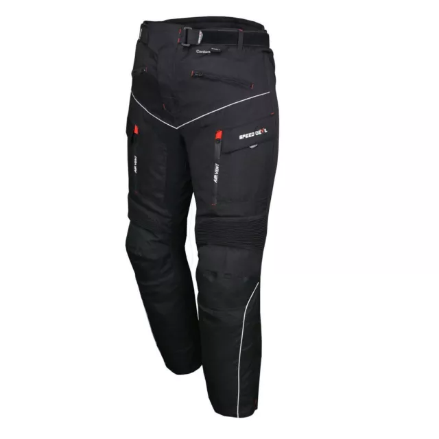 Motorradhose Textilhose Tourerhose SEASON Speed Devil Herren schwarz