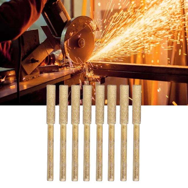 Frese Diamantate Per Turbina - Fg 272F016 - Forma A Bocciolo Allungato - Grana Extra Fine 30 Micron [conf. da 5 pezzi