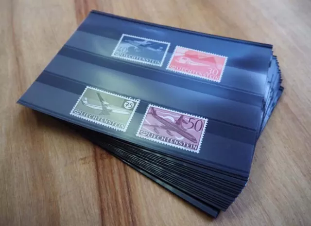 1960 Liechtenstein; 20 Serien Flugzeug, MiNr. 391/94, postfrisch/MNH, ME 600,-