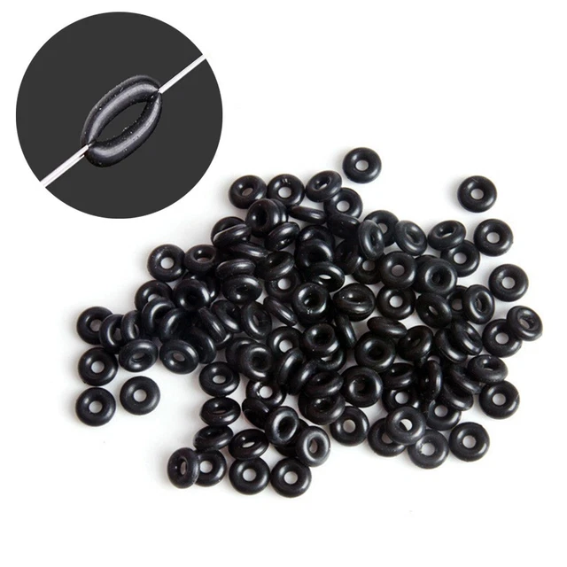 sourcing map Anelli di salto aperti, 8 mm colorati O-Ring connettori per fai da te, acciaio al carbonio, nero, 24 pezzi