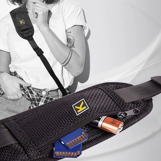 Sangle d'appareil photo réglable pour un transport facile compatible avec les a