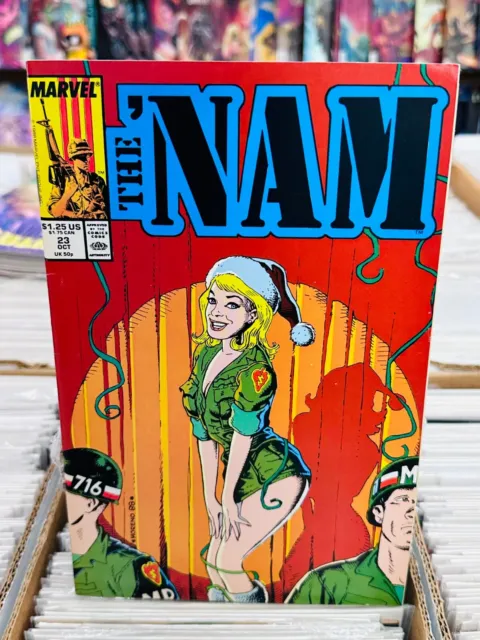 Marvel The 'NAM #23 Comic Book October 1988