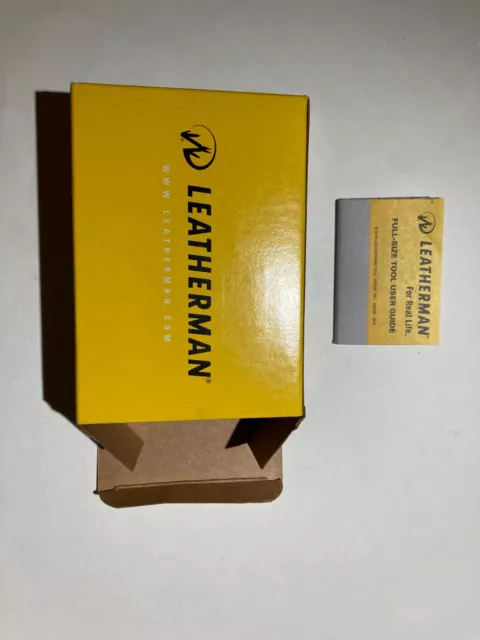 Leatherman Charge TTI  Empty Display Box (No_Tool - Box & Manual only)