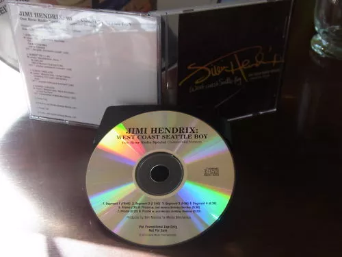 JIMI HENDRIX "West Coast Seattle Boy" US RADIO PROMO CD