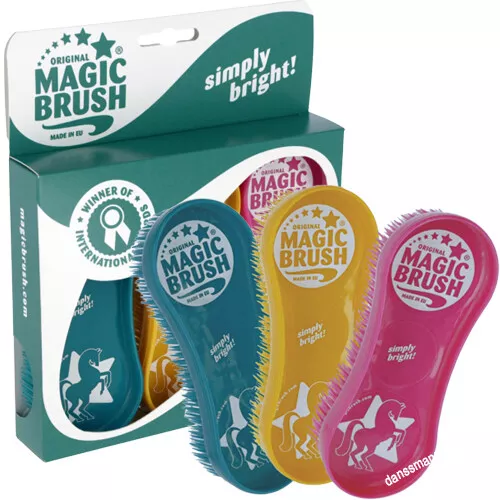 Magic Brush Pferdebürste Putzzeug Fellbürste Classic