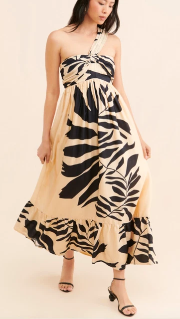 NEW ANTHROPOLOGIE EMBROIDERED Novelette Dress by Moulinette Soeurs Size 4P  $229.99
