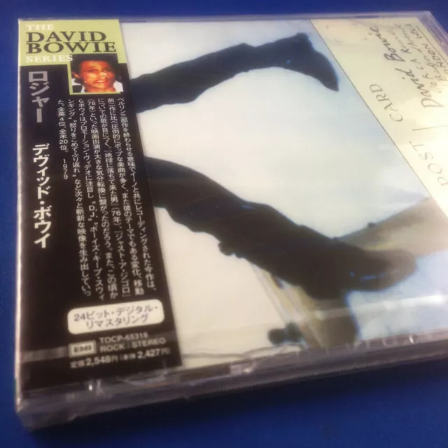 DAVID BOWIE: Lodger (RARE 1999 JAPANESE REMASTER PROMO CD TOCP-65316)