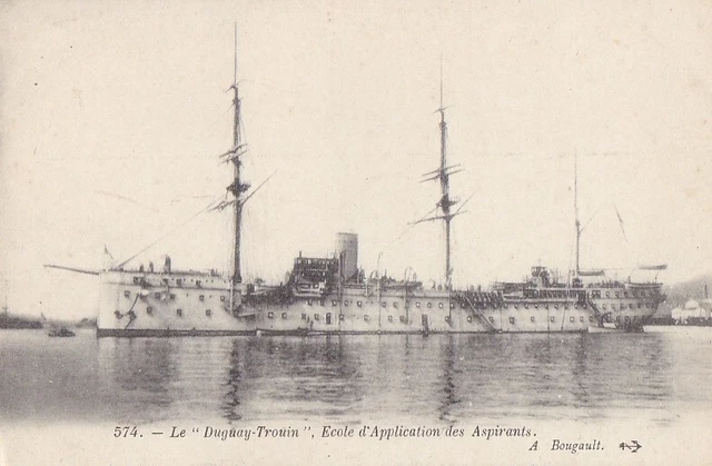 CPA NAVY MILITARY le DUGUAY-TROUIN Ecole d'Application des Aspirants1923-1952