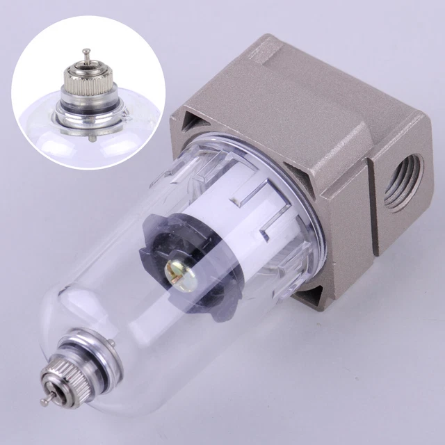 1/4" 750L/Min Moisture Trap Air Filter Compressor Water Separator AF2000-02