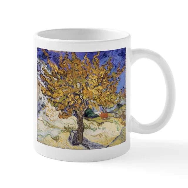 CafePress Mulberry Tree, 1889 By Vincent Van Gogh Mugs 11 oz Mug (494406015)