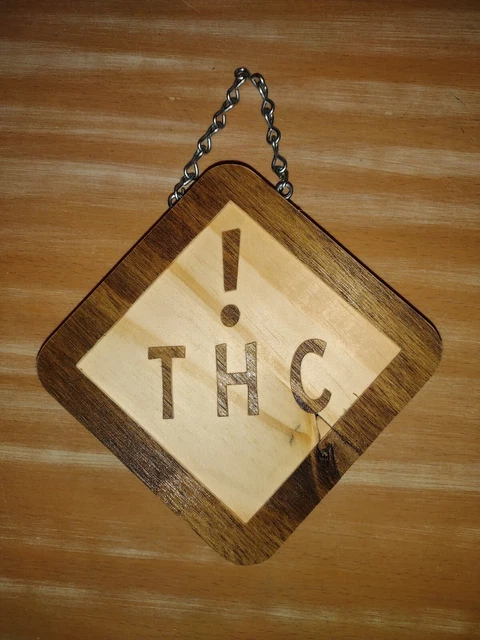 CNC Sign Wood Custom Carved Wooden Sign smoke shop design.