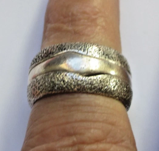 Bijou argent 925 plus poinçon d'orfèvre bague anneau taille 58 ring | eBay