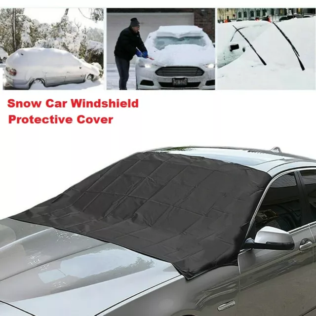 Magnetic Car Front Windshield Cover Frost Ice Snow Protector Sun Visor Shade AU