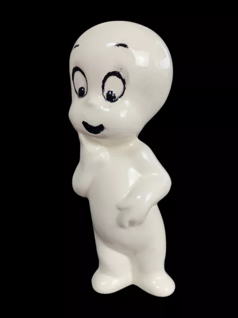 1975 Vtg Casper The Friendly Ghost Ceramic 6” Figure Harvey Famous Cartoons