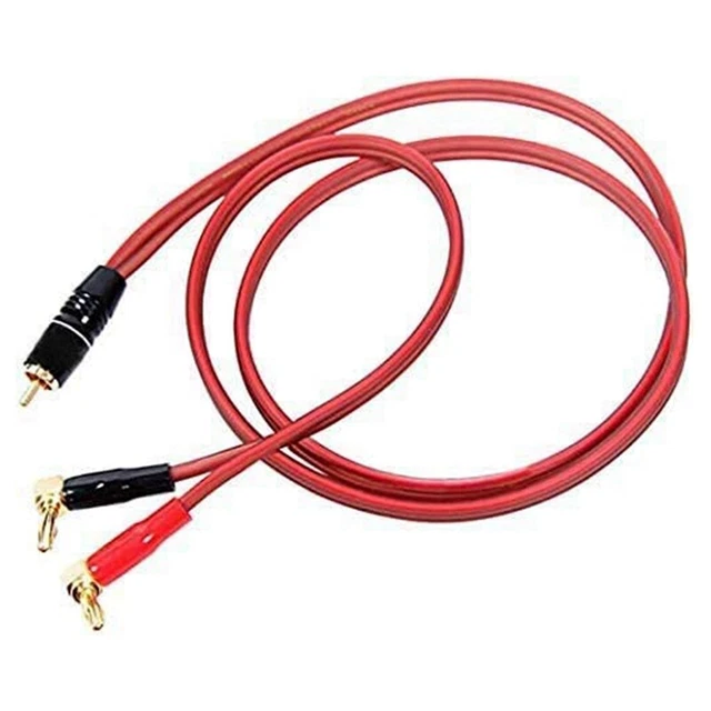 Câble Audio XLR Mâle Vers Double Fiche Banane 4mm - 2X Pour Haut-Parleurs Pro Et HiFi