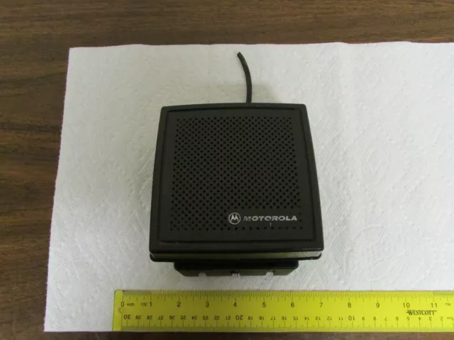 Motorola HSN4032A 2-WAY Mobile Radio Speaker As-Is