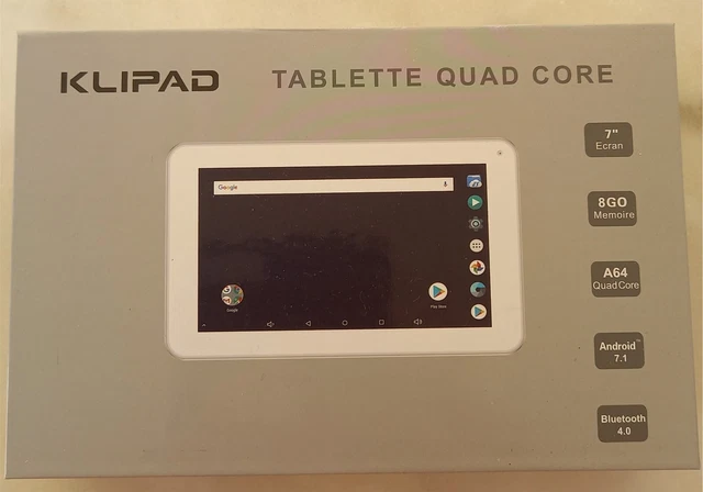 Tablette klipad kl 7591 wifi 9 pouces - Tablettes & Liseuses