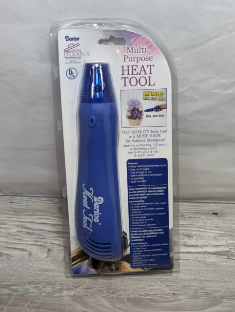 Darice Craft Multi-purpose Heat Gun Tool Blue New