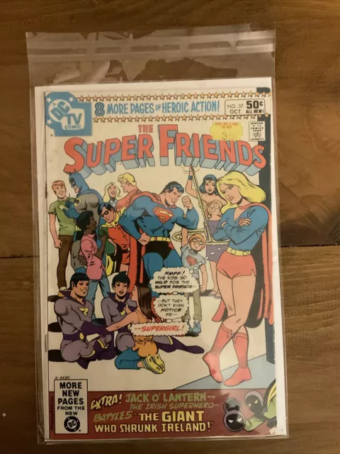 Dc Comics The Super Friends #37 October 1980