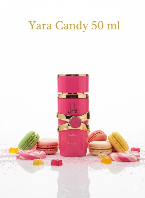 Parfum Femme Lattafa Yara Candy Eau De Parfum 100ml - Notes Sucrées Et Fruitées - Neuf